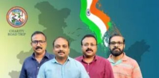 ഐറിഷ് കാൻസർ സൊസൈറ്റിക്കായി ധനസമാഹരണം; സാഹസിക യാത്രയ്ക്കൊരുങ്ങി നാല് മലയാളികൾ