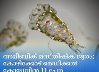 അമീബിക് മസ്തിഷ്ക ജ്വരം; കോഴിക്കോട് മെഡിക്കൽ കോളേജിൽ 11 പേർ ചികിത്സയിൽ