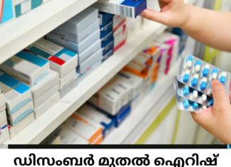 ഡിസംബർ മുതൽ ഐറിഷ് ഫാർമസികൾ പ്രൊഫഷണൽ സേവന നിരക്കുകൾ പ്രദർശിപ്പിക്കണം
