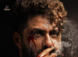 മുഖത്ത് ചോരപ്പാടും ചുണ്ടിൽ എരിയുന്ന സിഗാറുമായി ആൻറണി; പെപ്പെ കാട്ടാളന്റെ ഫസ്റ്റ് ലുക്ക് പുറത്തുവിട്ടു