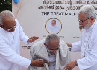 ഭാരതത്തിൻ്റെ വലിയ മല് പാൻ കൂനമ്മാക്കൽ തോമ്മാ കത്തനാരിന് ആദരം
