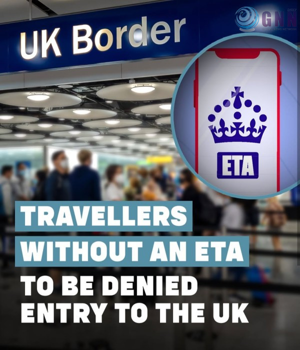 2026 ഫെബ്രുവരി മുതൽ ETA ഇല്ലാതെ യാത്രക്കാരുടെ പ്രവേശനം വിലക്കി യുകെ
