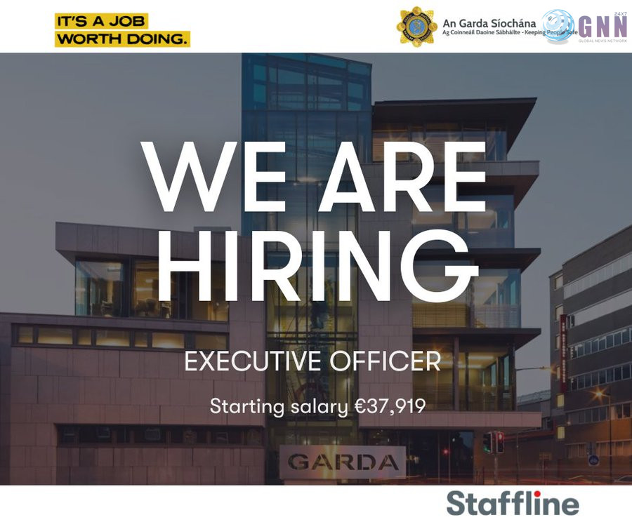 ഗാർഡയിൽ എക്സിക്യൂട്ടീവ് ഓഫീസറാകാൻ മലയാളികൾക്ക് അവസരം; ഡിസംബർ 5ന് മുൻപ് അപേക്ഷിക്കാം