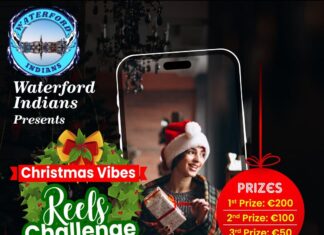 റീലിലൂടെ നേടാം സമ്മാനം.. വാട്ടർഫോർഡ് ഇന്ത്യൻസ് ഒരുക്കുന്ന ‘Christmas Vibes’-Reels Challenge 2025