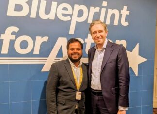 യങ് ഫിൻ ഗെയ്ലിന്റെ ദേശീയ ഉപാദ്ധ്യക്ഷനായി കുരുവിള ജോർജ് അയ്യങ്കോവിൽ