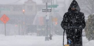 ന്യൂയോർക്കിലും, ന്യൂജേഴ്സിയിലും ശക്തമായ ശൈത്യക്കൊടുങ്കാറ്റ്