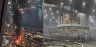 കുവൈത്ത് വിമാനത്താവളത്തിൽ ഡ്രോൺ ആക്രമണം; ദുബായിൽ വ്യോമാക്രമണത്തിൽ നാലുപേർക്ക് പരിക്ക്