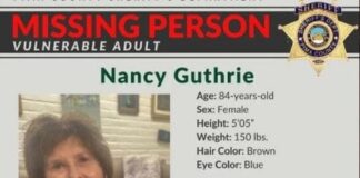 നാൻസി ഗുത്രിയെക്കുറിച്ച് വിവരം നൽകുന്നവർക്ക് പ്രതിഫലം 2 ലക്ഷം ഡോളറായി ഉയർത്തി