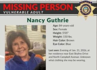 നാൻസി ഗുത്രിയെക്കുറിച്ച് വിവരം നൽകുന്നവർക്ക് പ്രതിഫലം 2 ലക്ഷം ഡോളറായി ഉയർത്തി