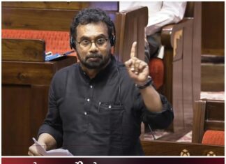 പാർലമെൻ്റിൽ രാഹുൽ ഗാന്ധിയ്ക്ക് വേണ്ടി ശബ്ദമുയർത്തി ജോൺ ബ്രിട്ടാസ്