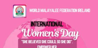 International Women’s Day Special Online Yoga Session organized by World Malayali Federation – Ireland