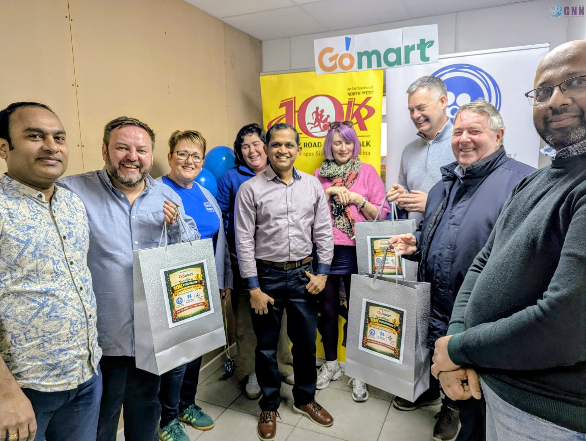 NorthWest 10K Charity Lunch Fundraiser Raised €1,333