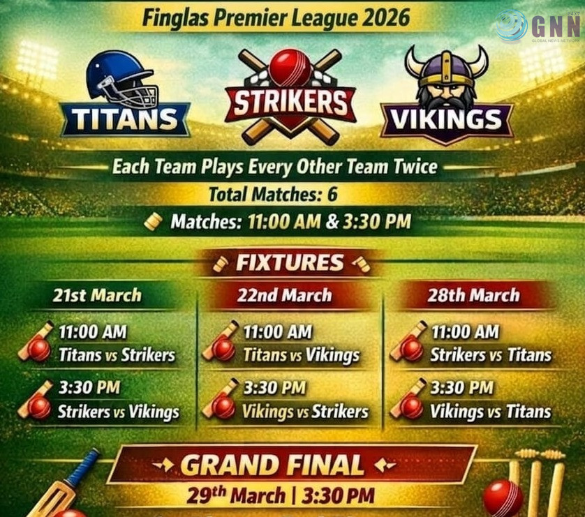 Finglas Cricket Club Announces Sponsors for Upcoming Tournament