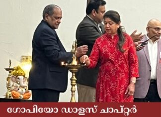 ഗോപിയോ ഡാളസ് ചാപ്റ്റർ ഉദ്ഘാടനം ചെയ്തു; പ്രവാസി സമൂഹത്തിന് പുതിയ കരുത്തായി ആഗോള ശൃംഖല