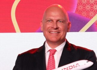 എയർ ഇന്ത്യ സിഇഒ കാംപെൽ വിൽസൻ രാജിവച്ചു