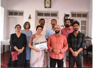 സുഹാസിനി മണിരത്നം വീണ്ടും മലയാളത്തിൽഅഞ്ചാം പ്രമാണം കൊടുങ്ങല്ലൂരിൽആരംഭിച്ചു