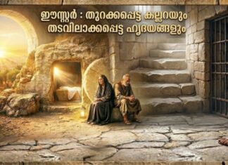 ഈസ്റ്റർ; തുറക്കപ്പെട്ട കല്ലറയും തടവിലാക്കപ്പെട്ട ഹൃദയങ്ങളും