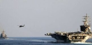 ഹോർമുസ് കടക്കാൻ അമേരിക്കൻ പടക്കപ്പൽ ശ്രമിച്ചെന്ന് റിപ്പോർട്ട്; തടഞ്ഞ് തിരിച്ചയച്ചെന്ന് ഇറാൻ