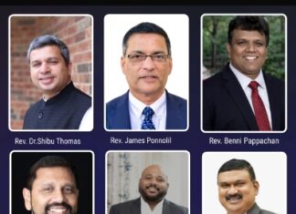 ഐ.പി.സി മിഡ് വെസ്റ്റ് റീജിയണിനു പുതിയ ഭരണ സാരഥികൾ