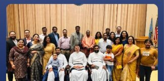 മനു അച്ചനും സുഗു അച്ചനും ഡാളസ് സെന്റ് പോൾസ് മാർത്തോമ ഇടവക യാത്രയയപ്പ് നൽകി