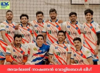 അയർലണ്ട് നാഷണൽ വോളിബോൾ ലീഗ് ഡിവിഷൻ 3 ഫൈനലിൽ എത്തുന്ന ആദ്യ മലയാളി ടീം; ചരിത്ര നേട്ടവുമായി കോർക്ക് ലൈയൺസ് വോളിബോൾ ക്ലബ്