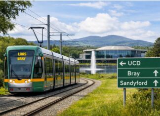 Luas Extension to Bray via UCD Identified as Preferred Route