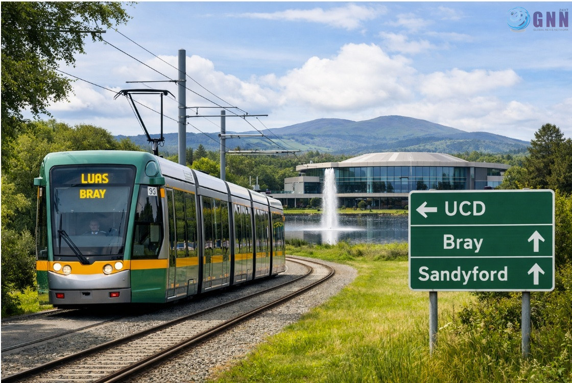 Luas Extension to Bray via UCD Identified as Preferred Route