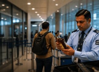 വിമാനത്താവളങ്ങളിൽ മദ്യവേട്ട കർശനമാക്കുന്നു; സംസ്ഥാന നിയമം ലംഘിച്ചാൽ ഇനി പിഴയൊടുക്കിയാലും മദ്യം കൊണ്ടുപോകാനാവില്ല
