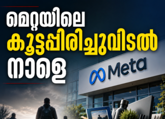 മെറ്റയിലെ കൂട്ടപ്പിരിച്ചുവിടൽ നാളെ; പിരിച്ചുവിടുന്നത് 8000ത്തോളം പേരെ