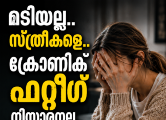 സ്ത്രീകളെ.. നിസ്സാരനല്ല ക്രോണിക് ഫറ്റീഗ്