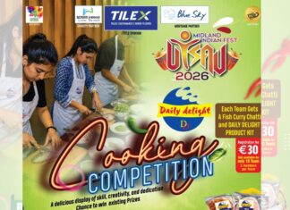 മിഡ്ലാൻഡ് ഇന്ത്യൻ ഫെസ്റ്റ് UTSAV 2026: പൊടിപാറും പാചക മത്സരവുമായി Daily delight