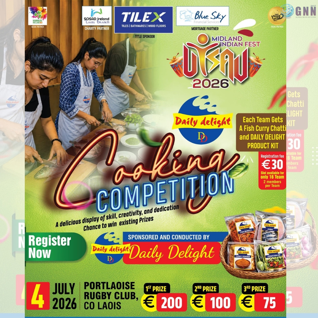 മിഡ്ലാൻഡ് ഇന്ത്യൻ ഫെസ്റ്റ് UTSAV 2026: പൊടിപാറും പാചക മത്സരവുമായി Daily delight