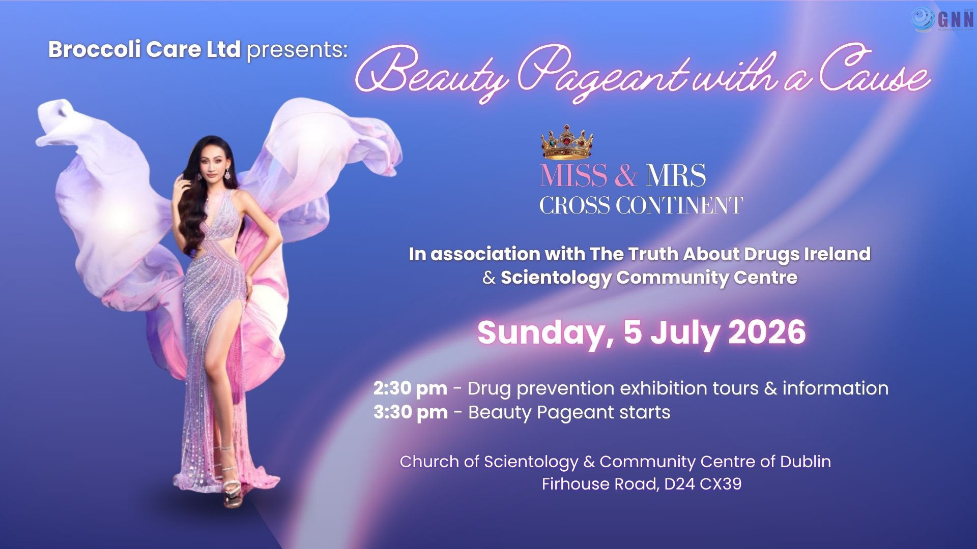 BEAUTY PAGEANT WITH A CAUSE – 26 CONTESTANTS FROM 7 NATIONS UNITE TO PROMOTE THE TRUTH ABOUT DRUGS