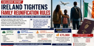 IRELAND TIGHTENS FAMILY REUNIFICATION RULES