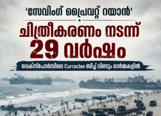 ‘സേവിംഗ് പ്രൈവറ്റ് റയാൻ’ ചിത്രീകരണം നടന്ന് 29 വർഷം; വെക്സ്ഫോർഡിലെ Curracloe ബീച്ച് വീണ്ടും ഓർമ്മകളിൽ