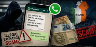 Illegal Euro–INR Exchange Scam Through WhatsApp Groups: Several Indians in Ireland Report Financial Losses