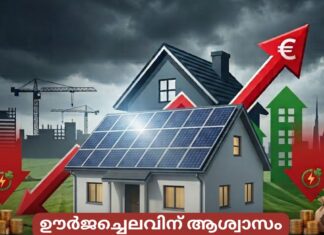 ഊർജച്ചെലവിന് ആശ്വാസം; ഉപഭോക്താകൾക്കായി സൗജന്യ സോളാർ പാനലും ഉയർന്ന ഗ്രാന്റും നൽകാൻ പദ്ധതി