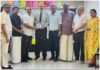 ഗായകരായ നാച്ചു അണ്ടോണക്ക് സ്വീകരണവും കല്യാണിക്ക് യാത്രയയപ്പും നൽകി
