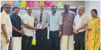 ഗായകരായ നാച്ചു അണ്ടോണക്ക് സ്വീകരണവും കല്യാണിക്ക് യാത്രയയപ്പും നൽകി