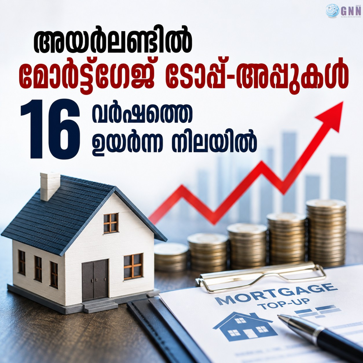 അയർലണ്ടിൽ മോർട്ട്ഗേജ് ടോപ്പ്-അപ്പുകൾ 16 വർഷത്തെ ഉയർന്ന നിലയിൽ