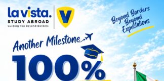 സെപ്റ്റംബർ ഇൻടേക്കിൽ 100% വിസ സക്സസ്സ് നേട്ടവുമായി La Vista Study Abroad