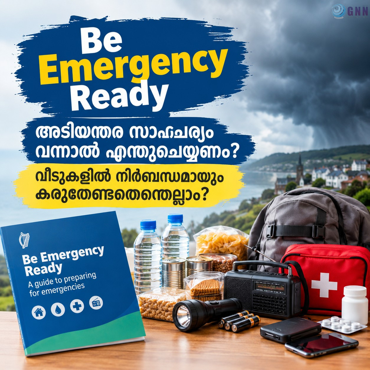 ‘Be Emergency Ready’: അടിയന്തര സാഹചര്യം വന്നാൽ എന്തുചെയ്യണം? വീടുകളിൽ നിർബന്ധമായും കരുതേണ്ടതെന്തെല്ലാം?