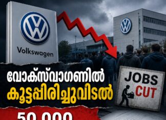 വോക്സ്വാഗണിൽ കൂട്ടപ്പിരിച്ചുവിടൽ; 50,000 ജീവനക്കാരെ കൂടി വെട്ടിക്കുറയ്ക്കും