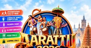 അയർലണ്ടിൽ ആഘോഷങ്ങളുടെ പുതിയ ചരിത്രമെഴുതാൻ ‘ആറാട്ട് 2026’; സെപ്റ്റംബർ 26ന് ഗോർമൻസ്റ്റോൺ പാർക്കിൽ മഹാമേള