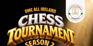 DMC ALL IRELAND CHESS TOURNAMENT – SEASON 2 ഒക്ടോബർ 17ന്