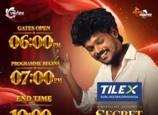 ഡബ്ലിനിൽ വിസ്മയം തീർക്കാൻ മെന്റലിസ്റ്റ് അനന്തുവിന്റെ ‘സീക്രട്ട് ലെറ്റർ’