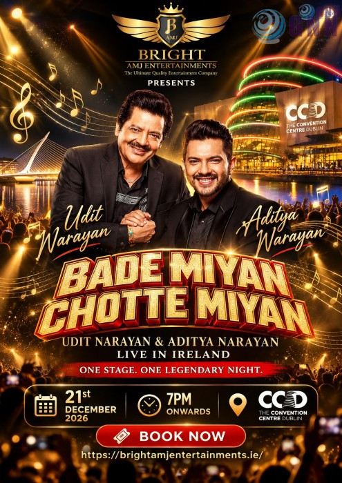 Udit Narayan Invites Music Lovers to His First-Ever Live Concert in Ireland