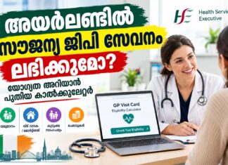 അയർലണ്ടിൽ സൗജന്യ ജിപി സേവനം ലഭിക്കുമോ? യോഗ്യത പരിശോധിക്കാൻ HSEയുടെ പുതിയ കാൽക്കുലേറ്റർ