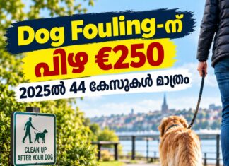 Dog Fouling-ന് പിഴ €250; 2025ൽ 44 കേസുകൾ മാത്രം