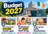 Budget 2027: First time buyers €35,000 റീഫണ്ട് ക്ലെയിം; ചൈൽഡ്കെയർ ഫീസ് €550 ആക്കി കുറച്ചു; റെന്റ്-എ-റൂം പദ്ധതി വിപുലീകരിക്കും; €1.3 ബില്യൺ ആദായ നികുതി പാക്കേജ്; ഇന്ധന എക്സൈസ് നിരക്ക് ഇളവ് ഫെബ്രുവരി വരെ; തൊഴിലുടമയുടെ PRSI പരിധി വർദ്ധിപ്പിക്കും
